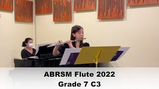 Paul Taffanel Allegretto grazioso Allegretto scherzando Grade 7 C3 ABRSM Flute 2022 [upl. by Sezen]