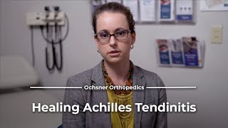 How can I reduce pain from Achilles Tendinitis with Sara Galli MD [upl. by Leo]