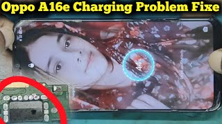 Oppo A16e Charging Problem Fixe By HM Tec [upl. by Vanderhoek]