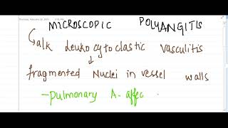 microscopic polyangiitis  Pathology [upl. by Nefen]