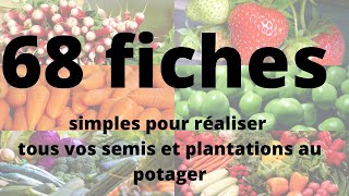 68 Fiches techniques pour tous vos légumes [upl. by Einnaoj]