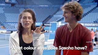 Team Germany Teammate Trivia  Mastercard Hopman Cup [upl. by Clem]