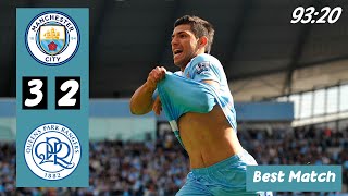 Man City Best Match You Have Ever Seen  Man City vs QPR 32 [upl. by Downe]