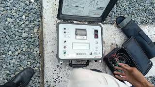 surge arrestor testing equipment S30i side test [upl. by Tshombe]