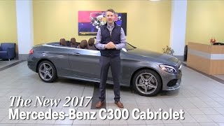 Review AllNew 2017 MercedesBenz C300 Cabriolet 4MATIC  Minneapolis Minnetonka Plymouth MN [upl. by Yesnil]