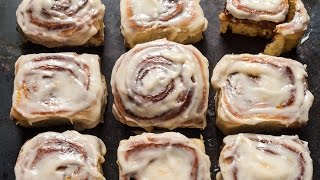 Easy Cinnamon Rolls Recipe [upl. by Llerreg]