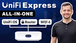 Pro Networking for a Beginner 🌐 How to Setup UniFi Express  Ubiquiti UX [upl. by Neeluj]