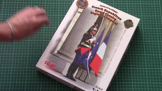 ICM 116 French Republican Guard Cavalry 16007 Review [upl. by Ebsen975]