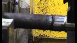 Drill pipe friction welded [upl. by Cosmo]