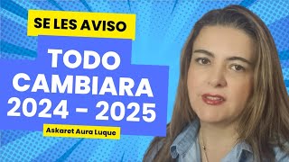 TODO CAMBIARA FINALES 2024 COMIENZOS 2025 YA SE LES AVISÓ APOCALIPSIS [upl. by Eerual235]