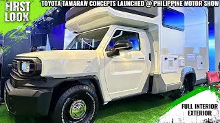 Toyota Tamaraw Camper Van Pickup And Concept At 2024 Philippine Motor Show  Full Interior Exterior [upl. by Pendleton]