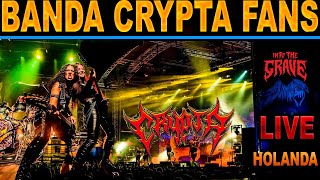 CRYPTA LIVE INTO THE GRAVE METAL FEST HOLANDA [upl. by Lehacim]