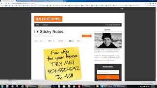 How to Create Sticky Notes that Generate Real Estate Seller Leads for Super Cheap [upl. by Clarhe]