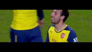 Santi Cazorla vs Manchester City  Short Version  18115 HD [upl. by Carisa427]