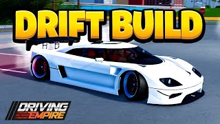 BUILDING THE ULTIMATE DRIFT KOENIGSEGG in Driving Empire [upl. by Aramoy]