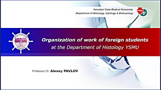 01b Organization of work of foreign students at the Department of Histology of YSMU [upl. by Yliram]