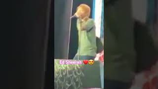 Ed Sheeran LIVE  I DONT CARE ❤️😍 [upl. by Almeta]