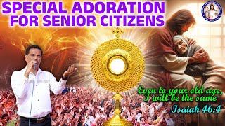 SPECIAL ADORATION FOR SENIOR CITIZENS  Isaiah 464  Br Prakash Dsouza  18th Nov 2024 [upl. by Dnomra431]