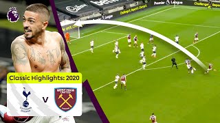 Spurs 33 West Ham  LATE HAMMERS COMBACK amp LANZINI STUNNER Premier League Highlights [upl. by Ji]