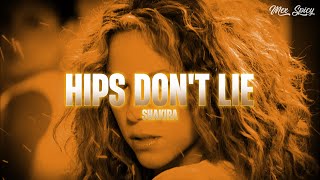 Shakira  Hips Dont Lie Lyrics ft Wyclef Jean [upl. by Marlea817]