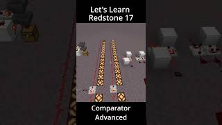 Lets Learn Redstone with OmLedu  17 Comparator Advanced  Minecraft Bedrock Redstone Tutorial [upl. by Amalee877]