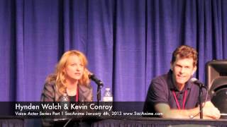 Voice Actor Series Part 1 SacAnime 2013 Panel With Kevin Conroy amp Hynden Walch [upl. by Guarino]