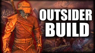 Skyrim SE Builds  The Outsider  Dunmer Dragonborn Build [upl. by Mirielle]