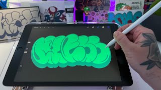 Turning Digital Graffiti Tags Into Stickers  Sticker Tagging [upl. by Riba771]