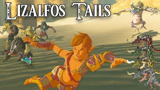 BotW Lizalfos Tail Farming  Yellow Red amp Icy Lizalfos Tails [upl. by Pfaff]