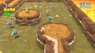 Super Mario 3D World World Castle6  Rammerhead Reef [upl. by Arednaxela]