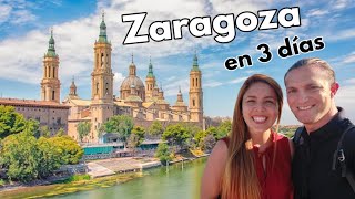 ZARAGOZA en 3 días ¿Qué ver y hacer 📌 GUÍA DE VIAJE 4K Aragón  España [upl. by Murray199]