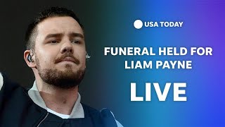 Funeral for One Direction star Liam Payne [upl. by Fayre]