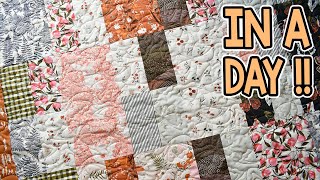 Picnic  Fat Quarter Quilt Pattern  Earthly Traditions Quilt Series [upl. by Adnov958]