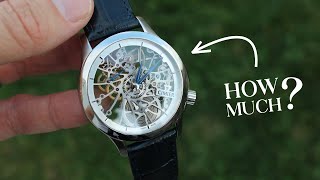 An Elegant Skeleton Watch for a Reasonable Price  Cimier Royal Skeleton  Full Review [upl. by Nancie617]