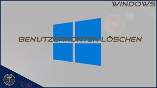 Benutzerkonten entfernen Windows 10 [upl. by Nelia614]