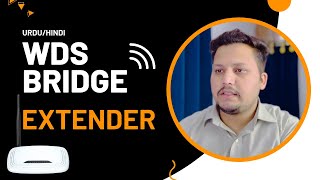How to configure WDS Bridge Mode in TPLink Router  WiFi Extender UrduHindi [upl. by Fredella]
