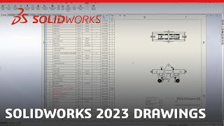 SOLIDWORKS 2023 Drawings [upl. by Porte169]