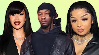 Cardi B’s “BEDBUG” CONFIRMED CLAPPING Chrisean Rock’s CHEEKSChrisean LEFT EARRING for Cardi [upl. by Mcneely50]