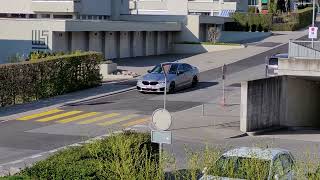 BMW M550i crackling exhaust sound  floating effect [upl. by Riella91]