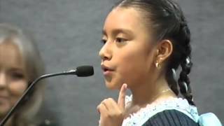 Discurso de niña indígena en la ieepcnlmx Natalia López López  Versión Completa [upl. by Kittie13]