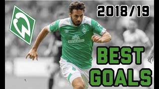 Claudio Pizarro • Best Skills amp Goals • Werder Bremen 2018 HD [upl. by Atinal]