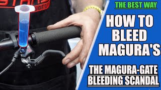 How to get a Hard Magura brake feel by bleeding the best way [upl. by Egreog]