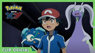 Florges y Goodra salvan a Pikachu  Serie Pokémon XYExpediciones en Kalos  Clip oficial [upl. by Aika500]