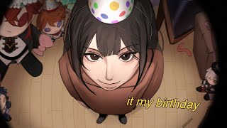 birthday stream w my bestie parasocial roblox horror games etc [upl. by Enattirb]