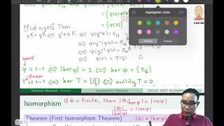 06 Applications of First Isomorphism Theorem [upl. by Girhiny879]