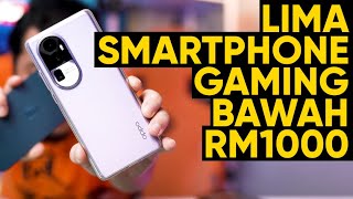 5 Smartphone Bawah RM1000 Yang Syok Gaming November 2023 [upl. by Lanie]