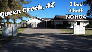 Queen Creek Home With NO HOA [upl. by Idorb]