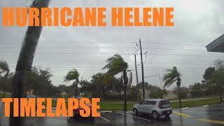 Hurricane Helene Timelapsed from Tampa Bay area [upl. by Sandor]