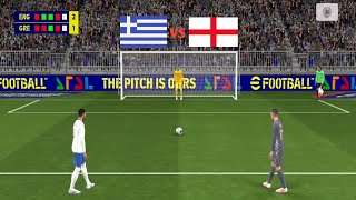 👉Penalty kick England vs Greece  ENG vs GRE Full HIGHLIGHTS⚽  UEFA nation league [upl. by Kennard]