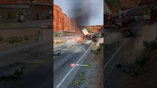 Simulate Realistic Car Crashes 119 shorts [upl. by Takashi]